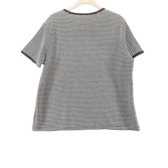 Jaclyn Smith Sport Womens TShirt MultiColor Size Large Cotton Blend Short Sleeve - Picture 2 of 12